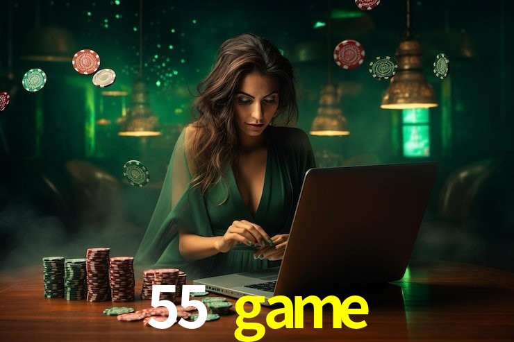 Interface do App 55 game